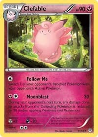 Clefable - Generations - Pokemon card
