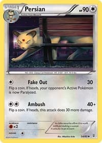 Persian - Generations - Pokemon card