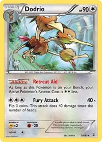 Dodrio - Generations - Pokemon card