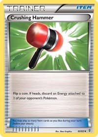 Crushing Hammer - Generations - Pokemon card