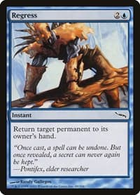 Regress - Mirrodin - Magic: The Gathering card