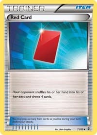 Red Card - Generations - Pokemon card