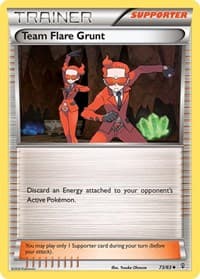 Team Flare Grunt - Generations - Pokemon card