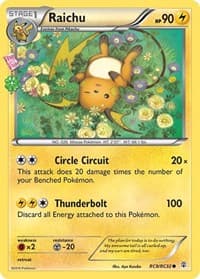 Raichu - Generations: Radiant Collection - Pokemon card