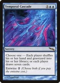 Temporal Cascade - Mirrodin - Magic: The Gathering card