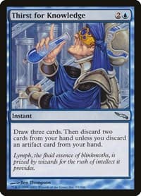 Thirst for Knowledge - Mirrodin - Magic: The Gathering card