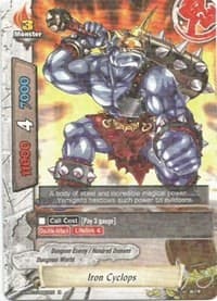 Iron Cyclops - Lord of Hundred Thunders - Future Card BuddyFight card