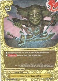 Scorn of Gremlin - Lord of Hundred Thunders - Future Card BuddyFight card