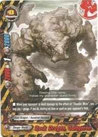Rock Dragon, Galagoron - Lord of Hundred Thunders - Future Card BuddyFight card