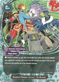 Hundred Demons Sorcery, No-Brainer - Lord of Hundred Thunders - Future Card BuddyFight card