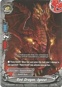 Red Dragon, Igneel - Lord of Hundred Thunders - Future Card BuddyFight card