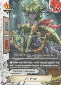 Evil Dryad - Lord of Hundred Thunders - Future Card BuddyFight card