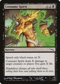 Consume Spirit - Mirrodin - Magic: The Gathering card