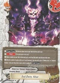 Evil Deity Altar - Lord of Hundred Thunders - Future Card BuddyFight card