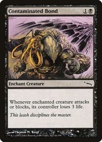 Contaminated Bond - Mirrodin - Magic: The Gathering card