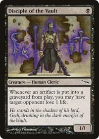 Disciple of the Vault - Mirrodin - Magic: The Gathering card