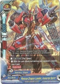 Rescue Dragon Leader, Immortal Spirit - Shadow VS Hero - Future Card BuddyFight card