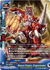 Rescue Dragon, Dragschoebel - Shadow VS Hero - Future Card BuddyFight card