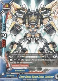 Steel Beast Battle Robo, Gaidenor - Shadow VS Hero - Future Card BuddyFight card