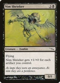 Nim Shrieker - Mirrodin - Magic: The Gathering card