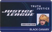 Black Canary (ID Card) - World's Finest - Heroclix card