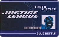 Blue Beetle (ID Card) - World's Finest - Heroclix card