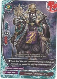Thunder Summoner, Reiki - Trial Deck: Malicious Demons - Future Card BuddyFight card