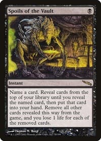 Spoils of the Vault - Mirrodin - Magic: The Gathering card
