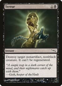 Terror - Mirrodin - Magic: The Gathering card
