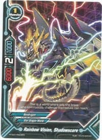 Rainbow Vision, Shadowscare - Trial Deck: Dragonic Star - Future Card BuddyFight card