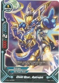 Child Star, Astrojet - Trial Deck: Dragonic Star - Future Card BuddyFight card
