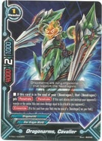 Dragonarms, Cavalier (RR Foil) - Trial Deck: Dragonic Star - Future Card BuddyFight card