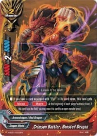Crimson Battler, Boosted Dragon - Trial Deck: Crimson Fist - Future Card BuddyFight card