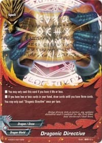 Dragonic Directive - Trial Deck: Crimson Fist - Future Card BuddyFight card
