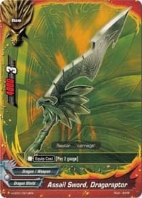 Assail Sword, Dragoraptor - Trial Deck: Crimson Fist - Future Card BuddyFight card