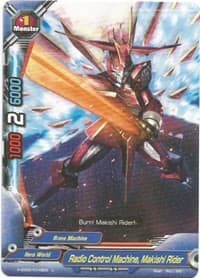 Radio Control Machine, Makishi Rider - Shadow VS Hero - Future Card BuddyFight card