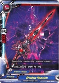 Shadow Requiem - Shadow VS Hero - Future Card BuddyFight card