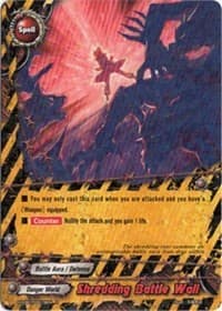 Shredding Battle Wall - Miracle Impack! - Future Card BuddyFight card