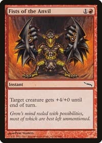 Fists of the Anvil - Mirrodin - Magic: The Gathering card