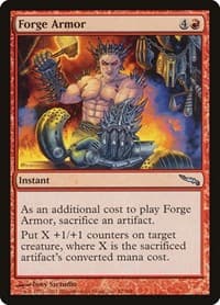 Forge Armor - Mirrodin - Magic: The Gathering card