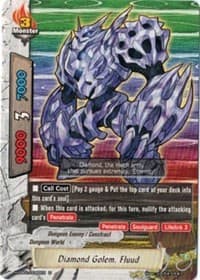 Diamond Golem, Fluud - Miracle Impack! - Future Card BuddyFight card