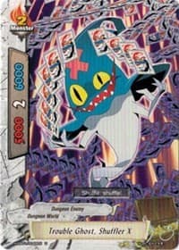 Trouble Ghost, Shuffler X - Miracle Impack! - Future Card BuddyFight card