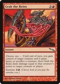 Grab the Reins - Mirrodin - Magic: The Gathering card