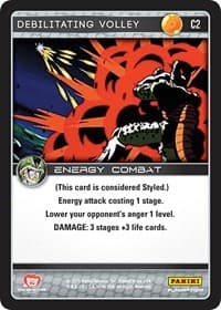 Debilitating Volley - Panini: Perfection - Dragon Ball Z TCG card