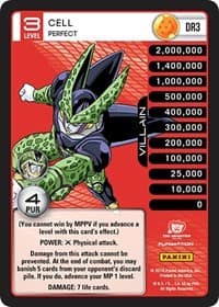Cell - Perfect - Panini: Perfection - Dragon Ball Z TCG card