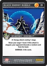 Black Energy Bubble - Panini: Perfection - Dragon Ball Z TCG card