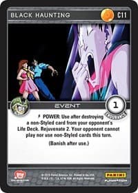 Black Haunting - Panini: Perfection - Dragon Ball Z TCG card