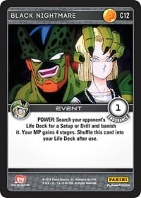 Black Nightmare - Panini: Perfection - Dragon Ball Z TCG card