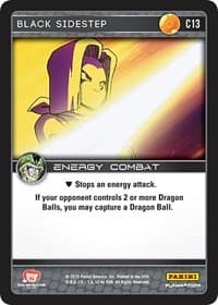 Black Sidestep - Panini: Perfection - Dragon Ball Z TCG card