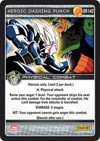 Heroic Dashing Punch - Panini: Perfection - Dragon Ball Z TCG card